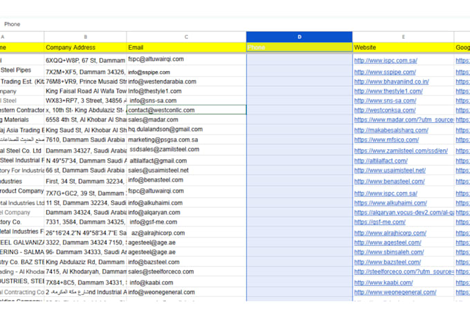 find targeted leads from google maps